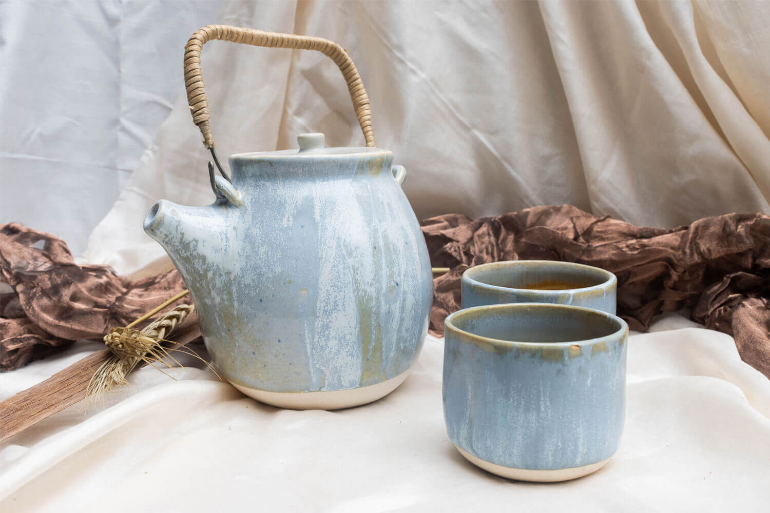 Ceramic Teapot and Coffee Mug | Earthan