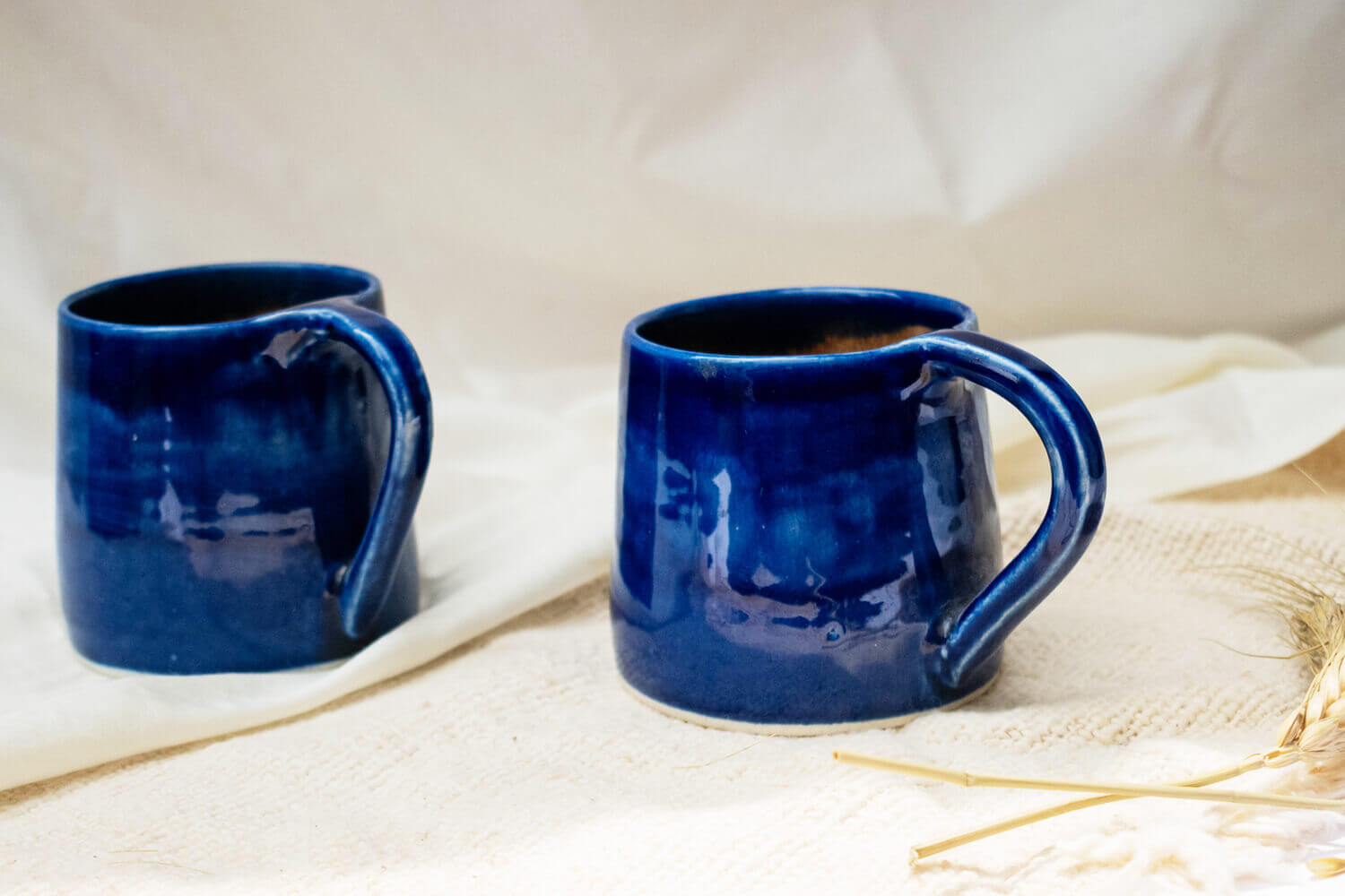 Bright Blue Ceramic Mug 
