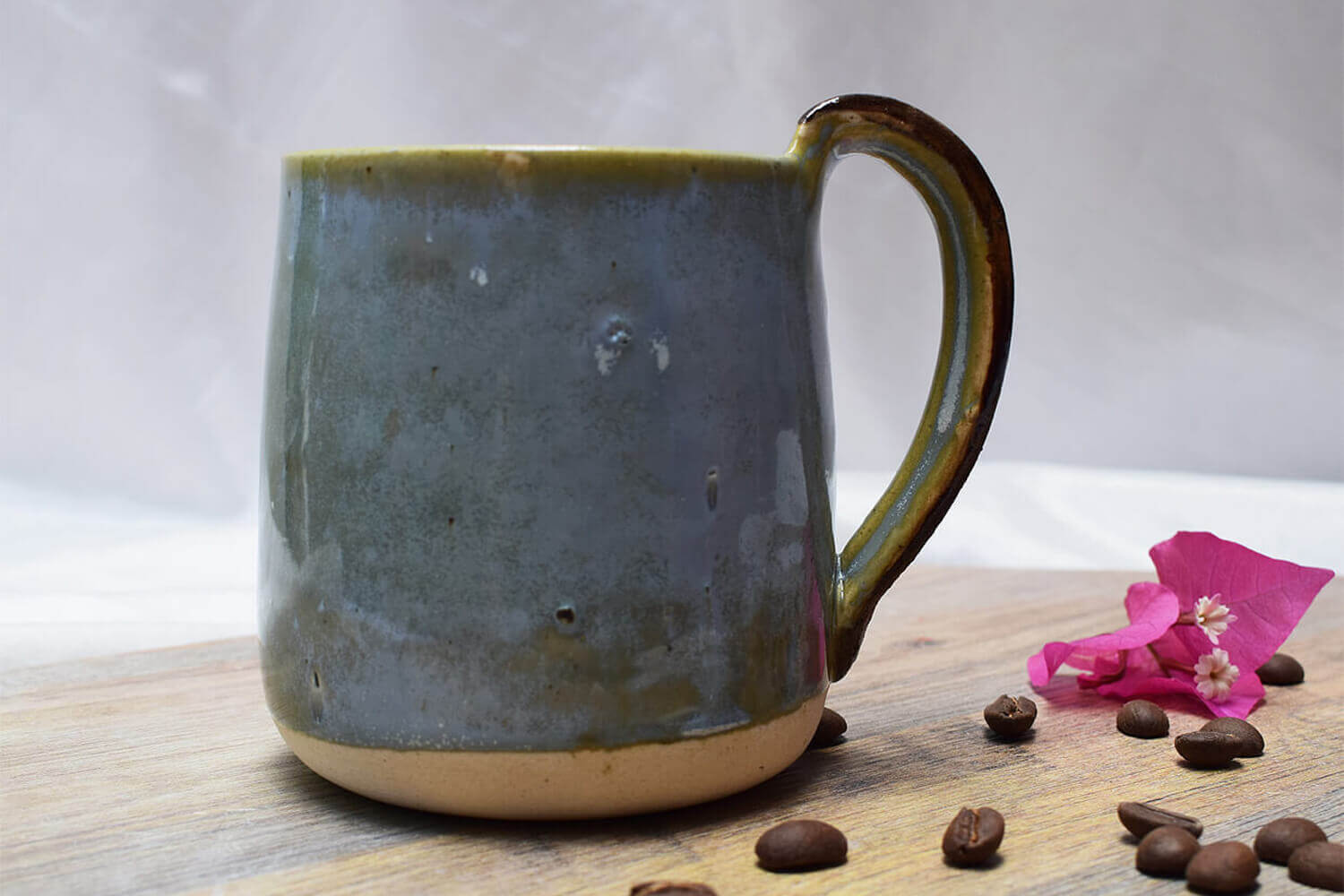 Dreamy Blue Ceramic Coffee mug – set of 2 | Earthan 